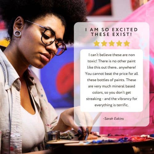 Fluid - Natural Acrylik Paint: Magenta / 4 fl oz