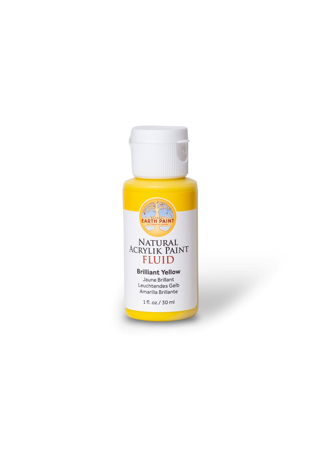 Fluid - Natural Acrylik Paint: Brilliant Yellow / 4 fl oz
