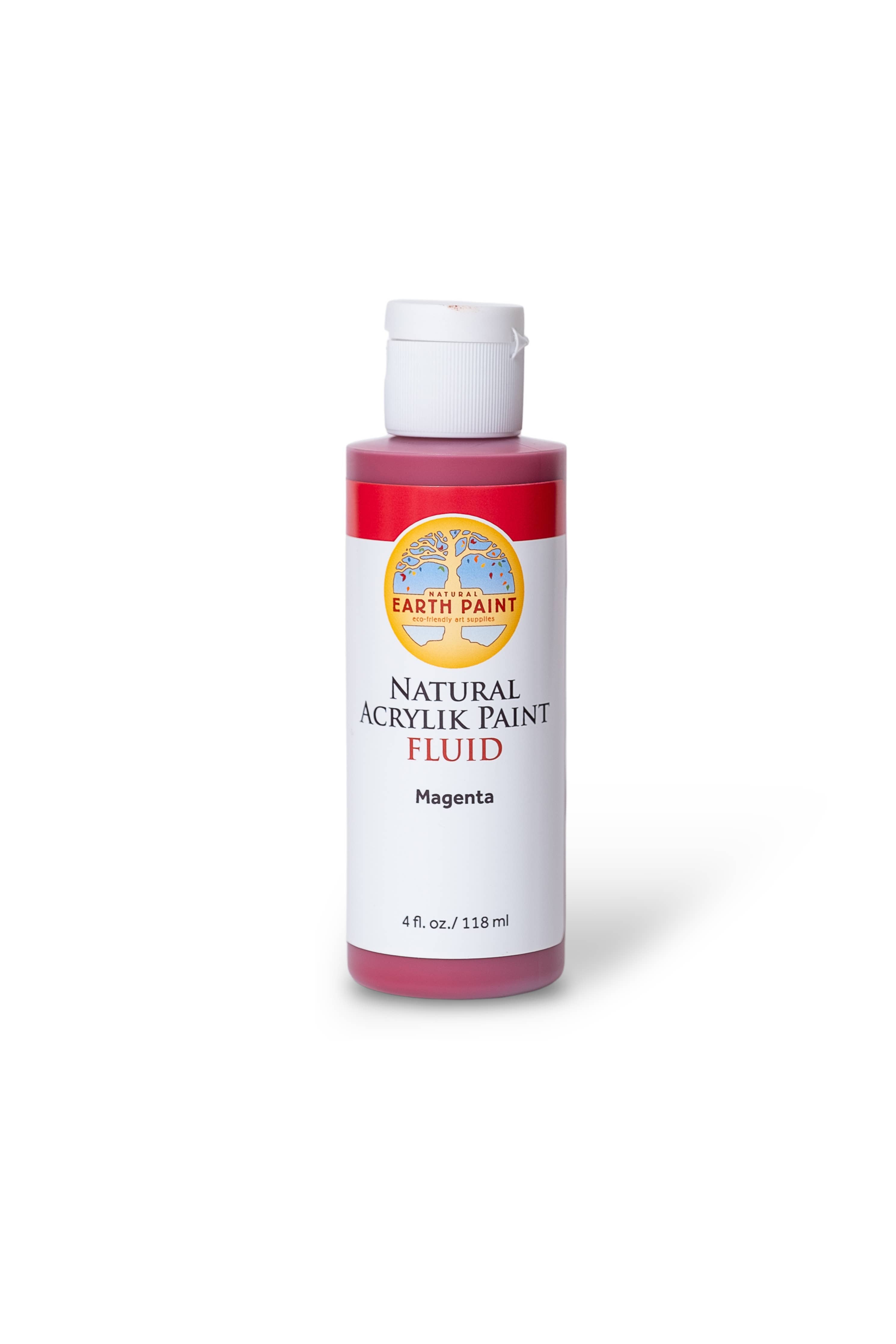 Fluid - Natural Acrylik Paint: Magenta / 4 fl oz