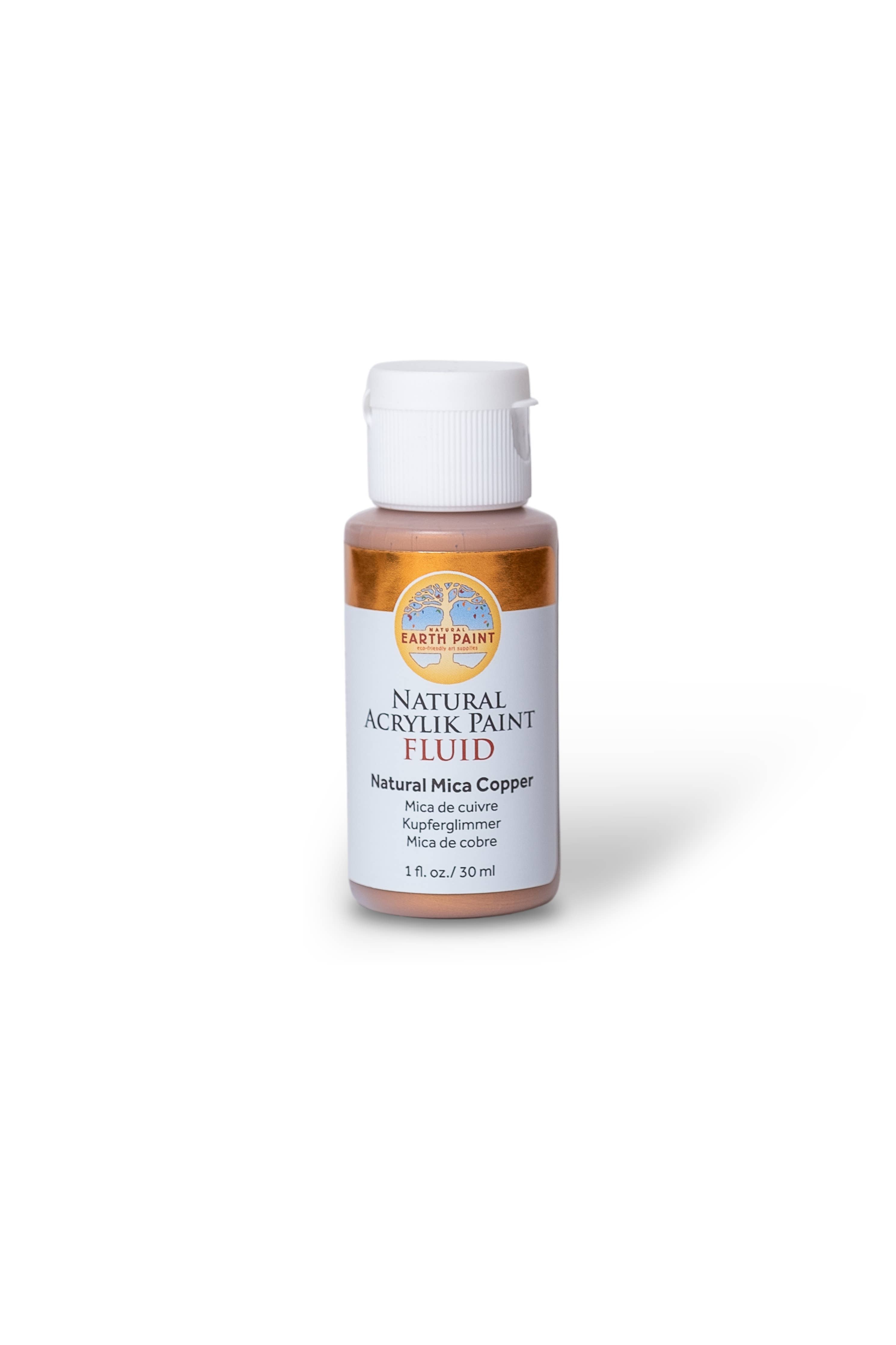 Fluid - Natural Acrylik Paint: French Turquoise / 4 fl oz